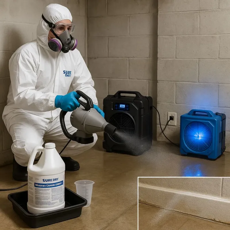 Sanitization and Odor Removal process in Brooklyn Park, MN